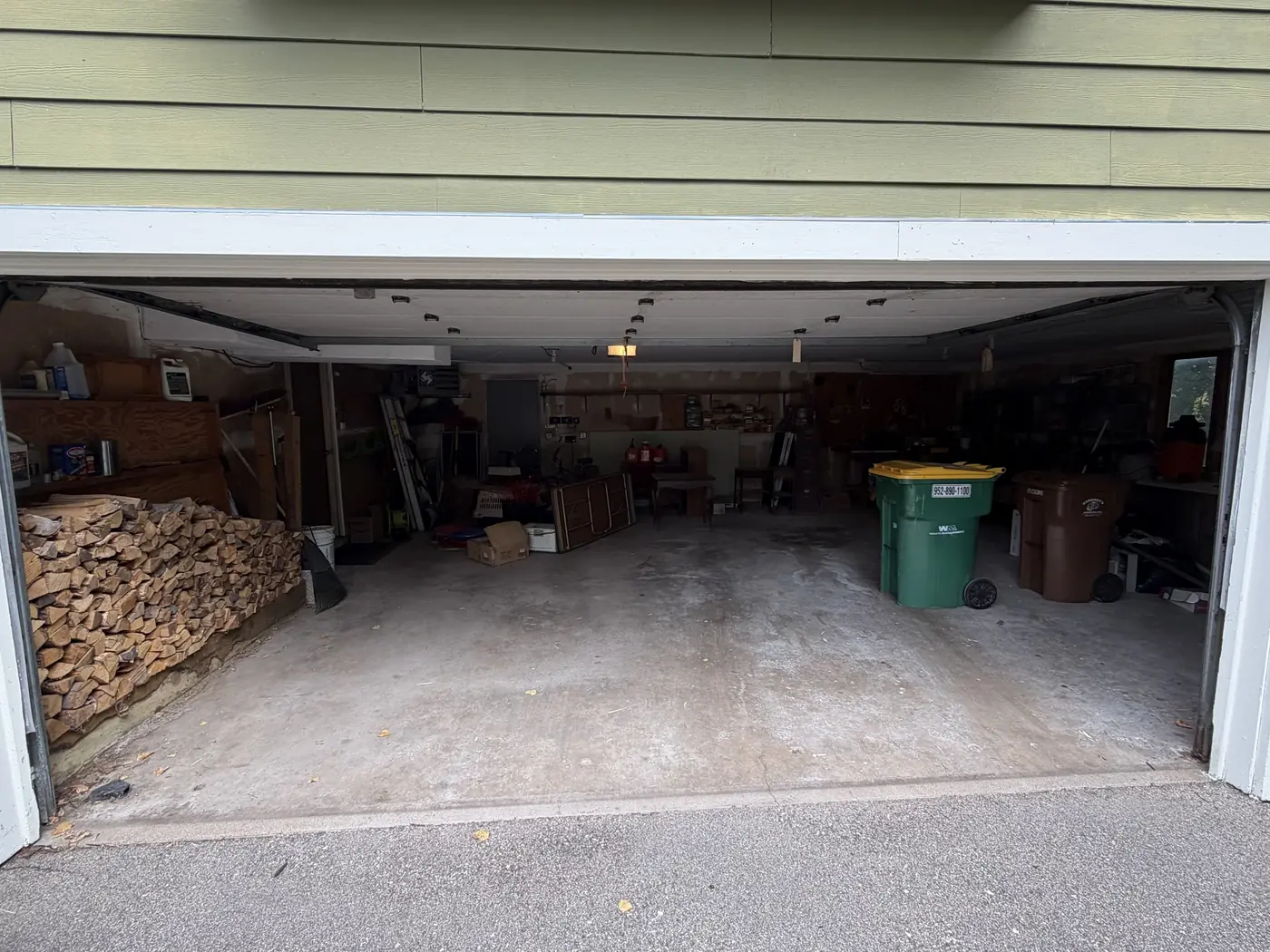 The Hartzell Garage before